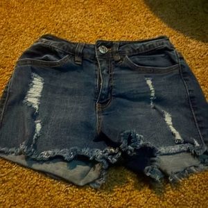 jean shorts
